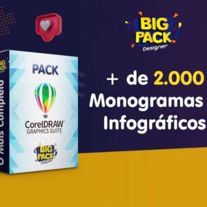 Big Pack Designer + Pacote de E-books e Vídeo Aulas