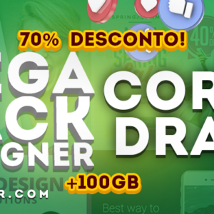 Mega Pack Designer – Corel Draw + Descontão