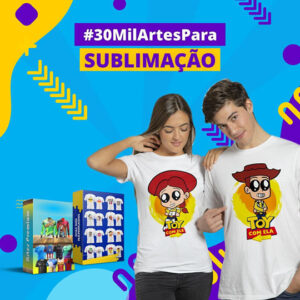 Pack Sublimação Premium – Estampas 2020 – 30 Mil Artes +  Bonus